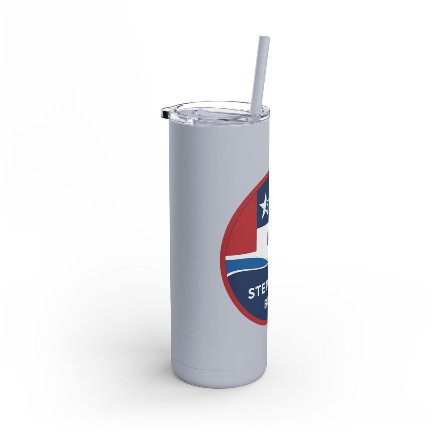 Personalized 20oz Skinny Tumbler with Texas Design - Custom Drinkware for Gifts