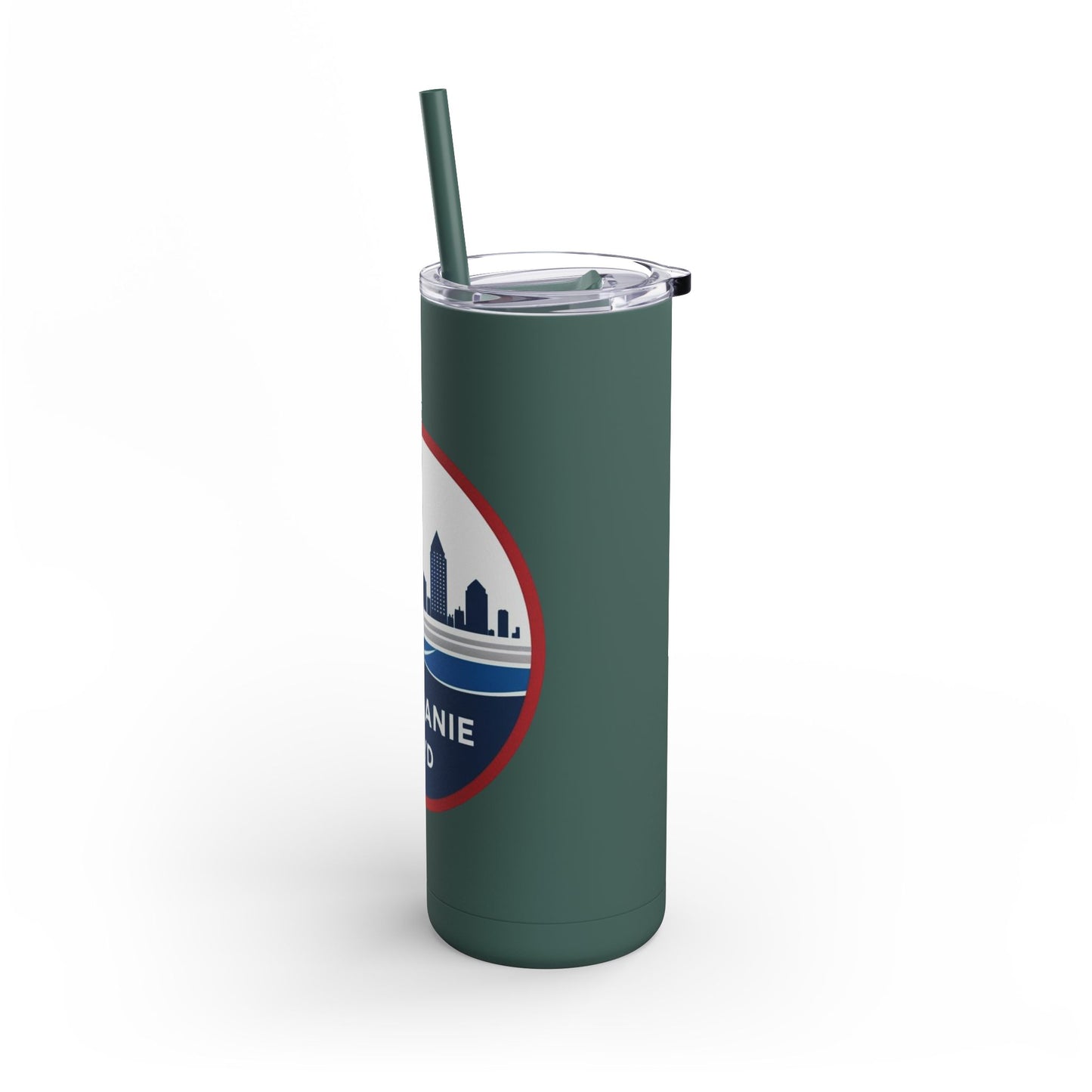Personalized 20oz Skinny Tumbler with Texas Design - Custom Drinkware for Gifts