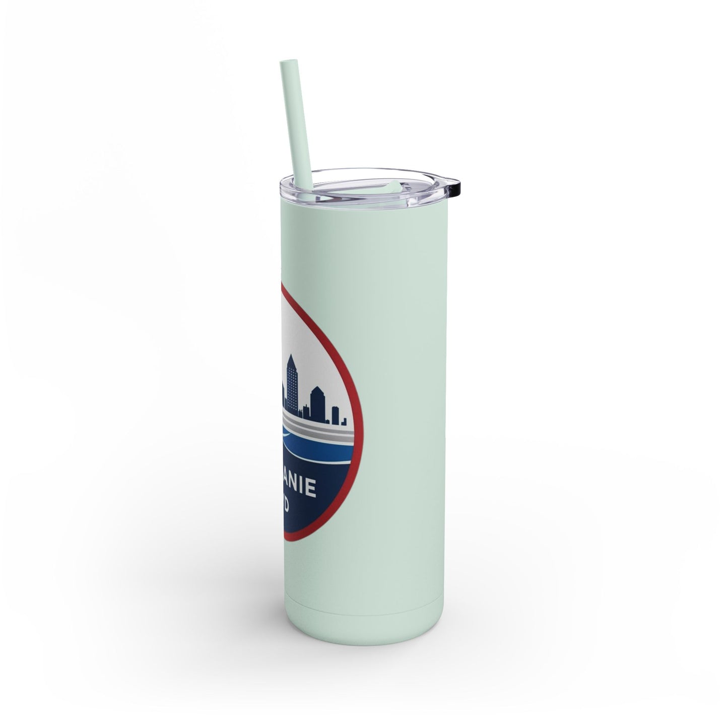 Personalized 20oz Skinny Tumbler with Texas Design - Custom Drinkware for Gifts