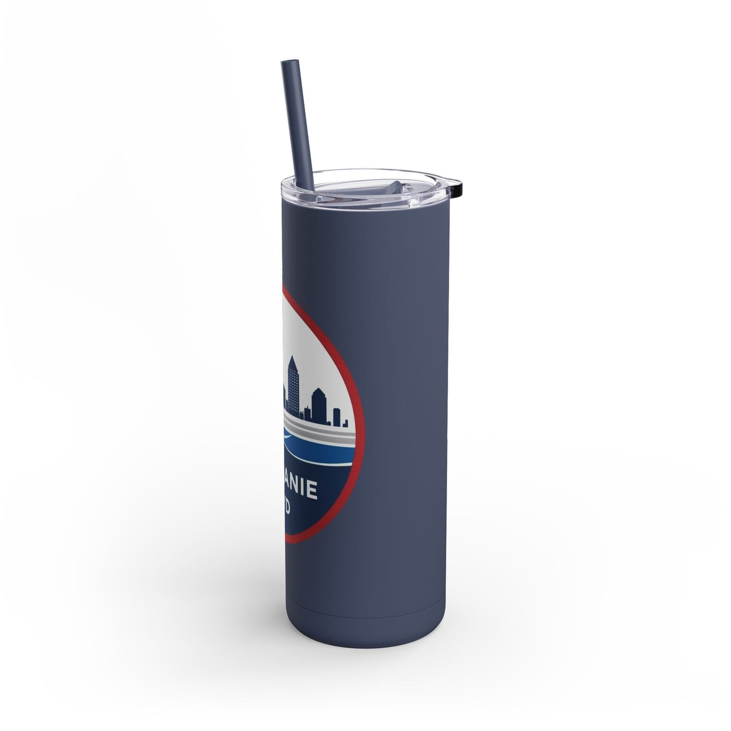 Personalized 20oz Skinny Tumbler with Texas Design - Custom Drinkware for Gifts