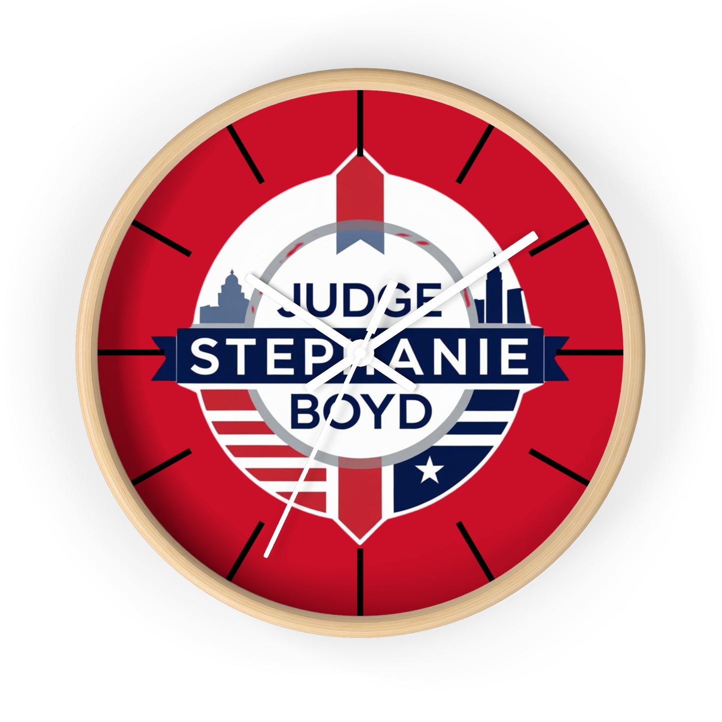 Personalized Judge Wall Clock - Unique Gift for Law Professionals