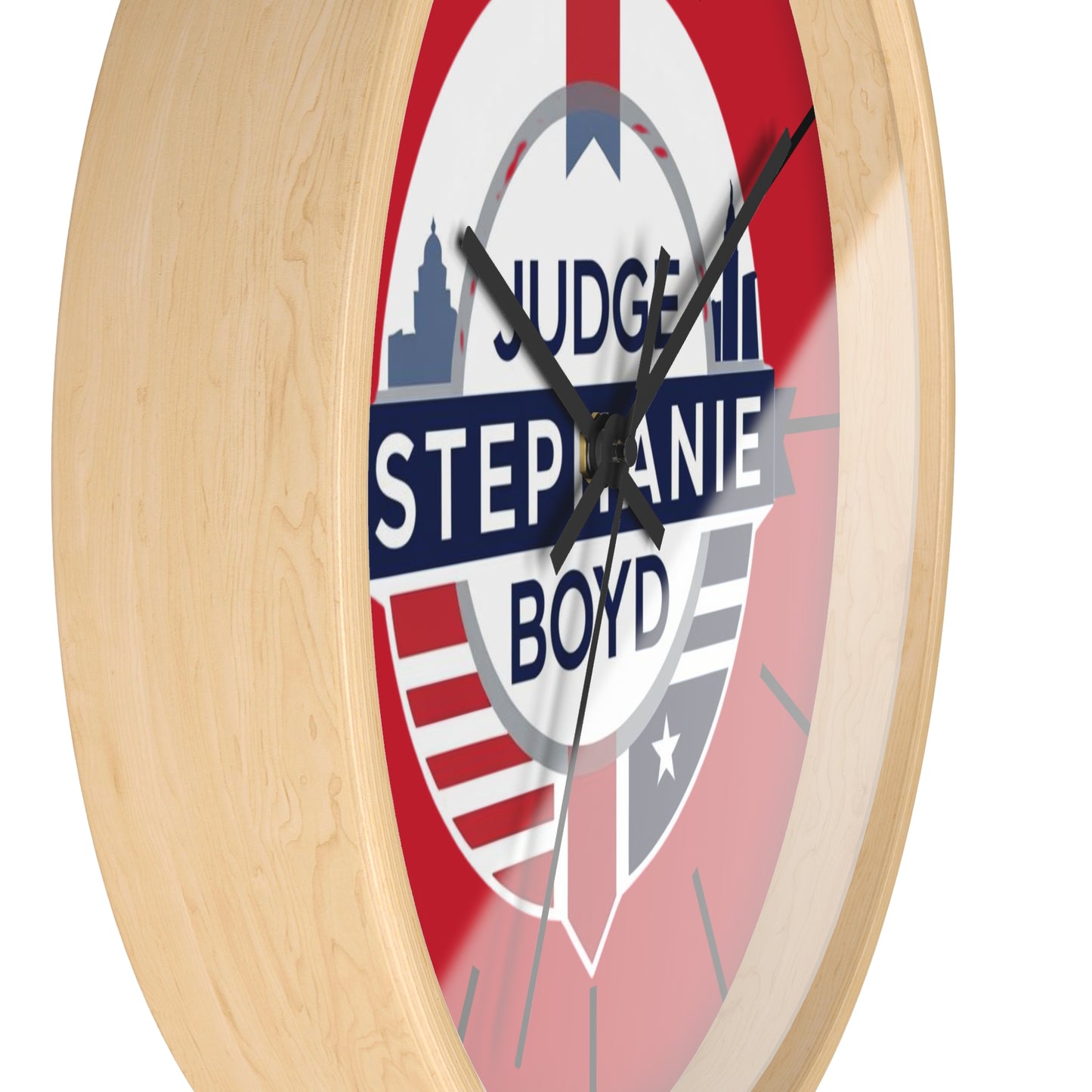 Personalized Judge Wall Clock - Unique Gift for Law Professionals