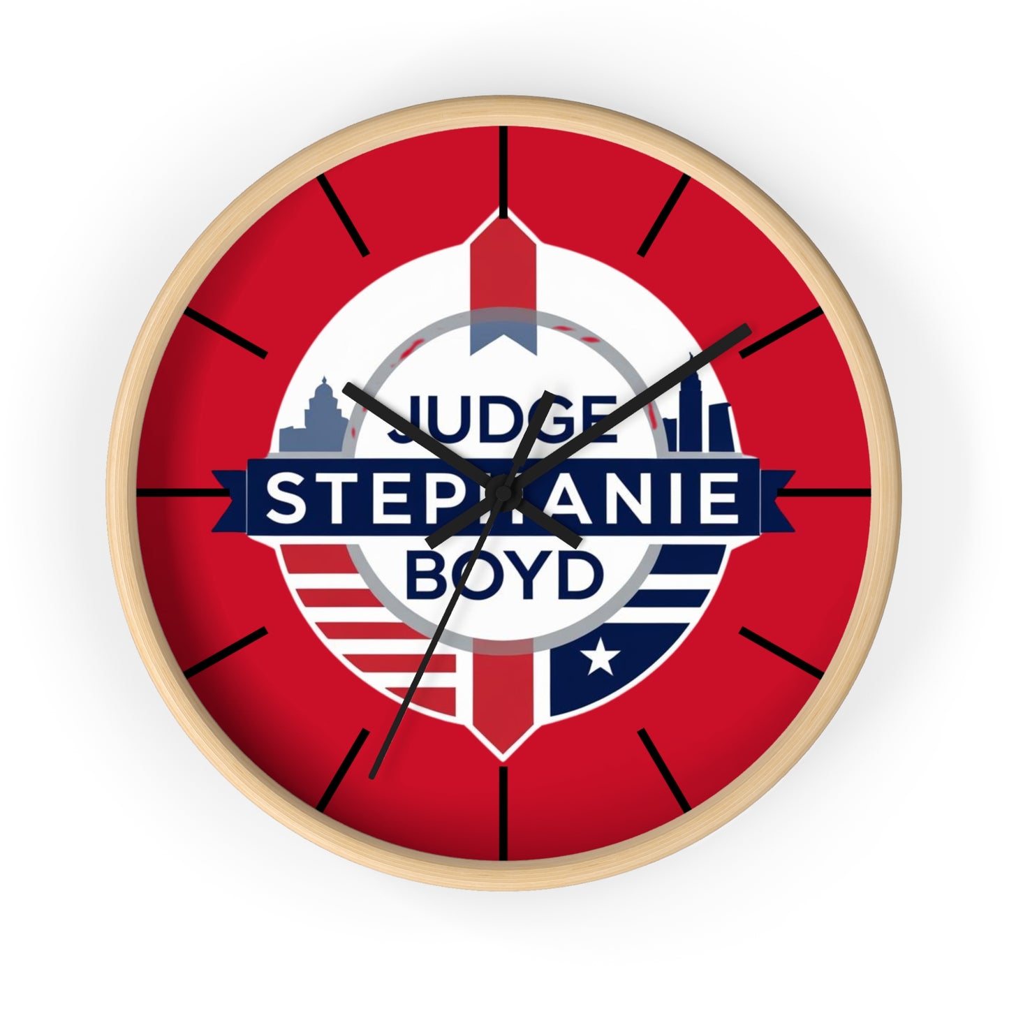 Personalized Judge Wall Clock - Unique Gift for Law Professionals
