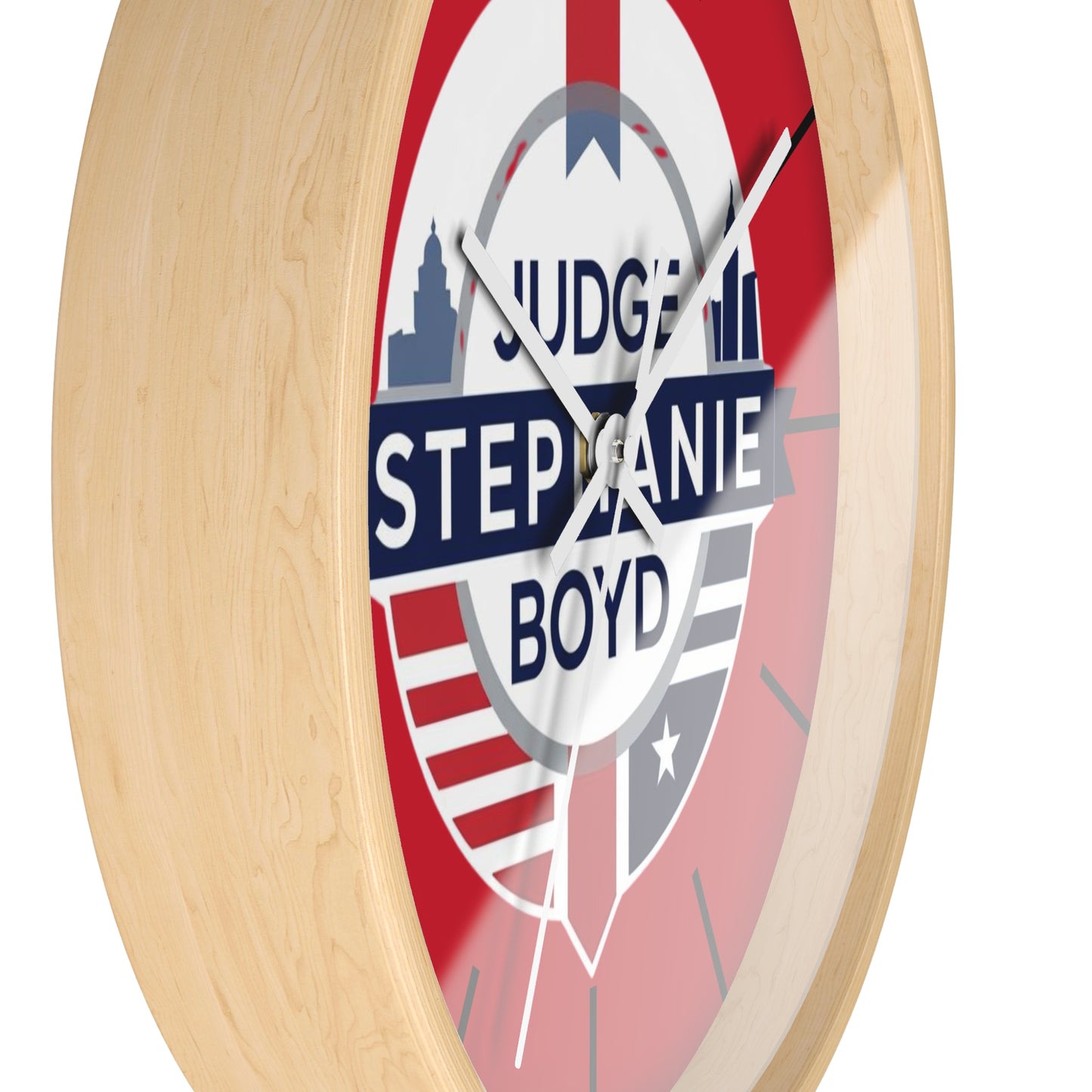 Personalized Judge Wall Clock - Unique Gift for Law Professionals