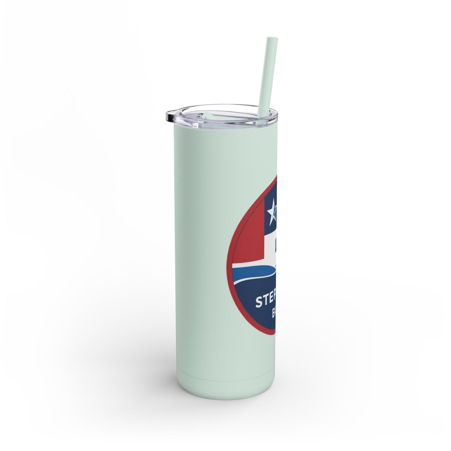Personalized 20oz Skinny Tumbler with Texas Design - Custom Drinkware for Gifts