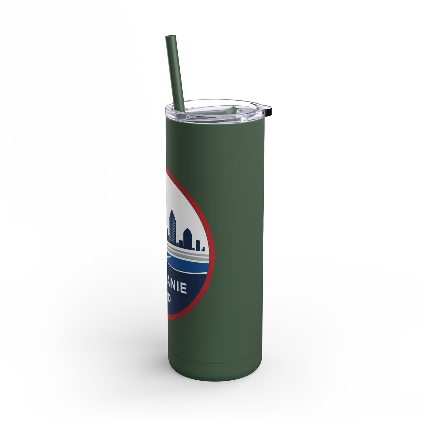 Personalized 20oz Skinny Tumbler with Texas Design - Custom Drinkware for Gifts