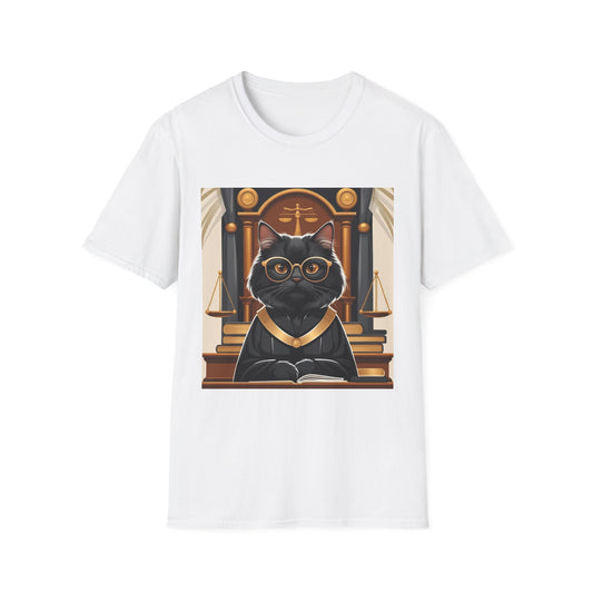 Funny Cat Graphic Unisex Softstyle T-Shirt