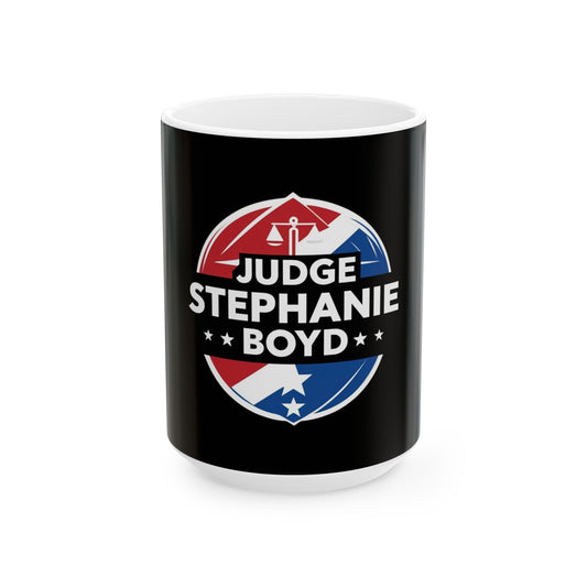 Personalized Judge Ceramic Mug - 11oz & 15oz Options - Perfect Gift for Legal Professionals