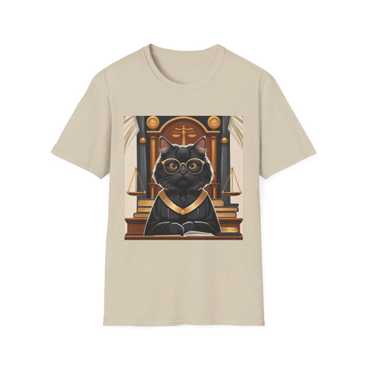 Funny Cat Graphic Unisex Softstyle T-Shirt