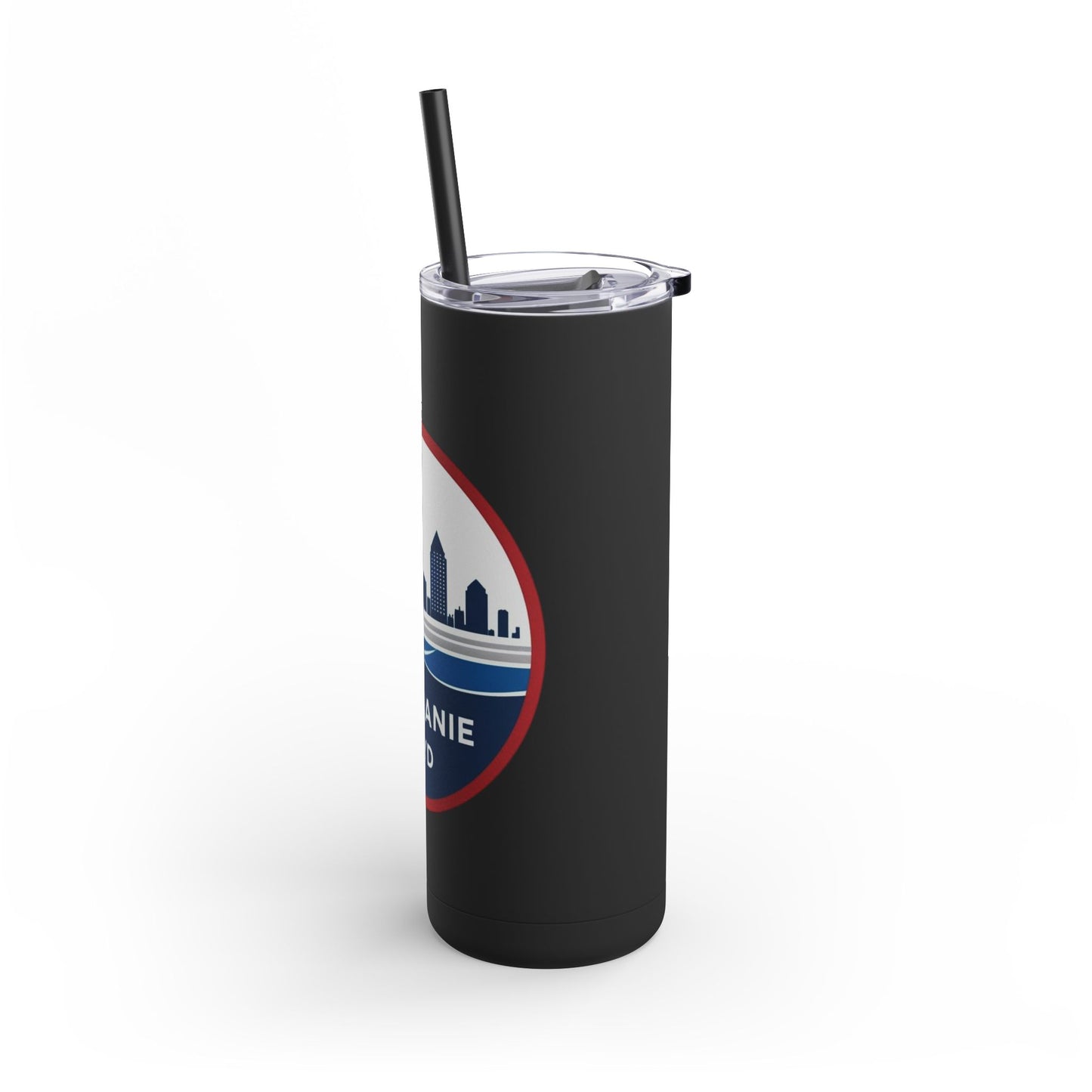 Personalized 20oz Skinny Tumbler with Texas Design - Custom Drinkware for Gifts