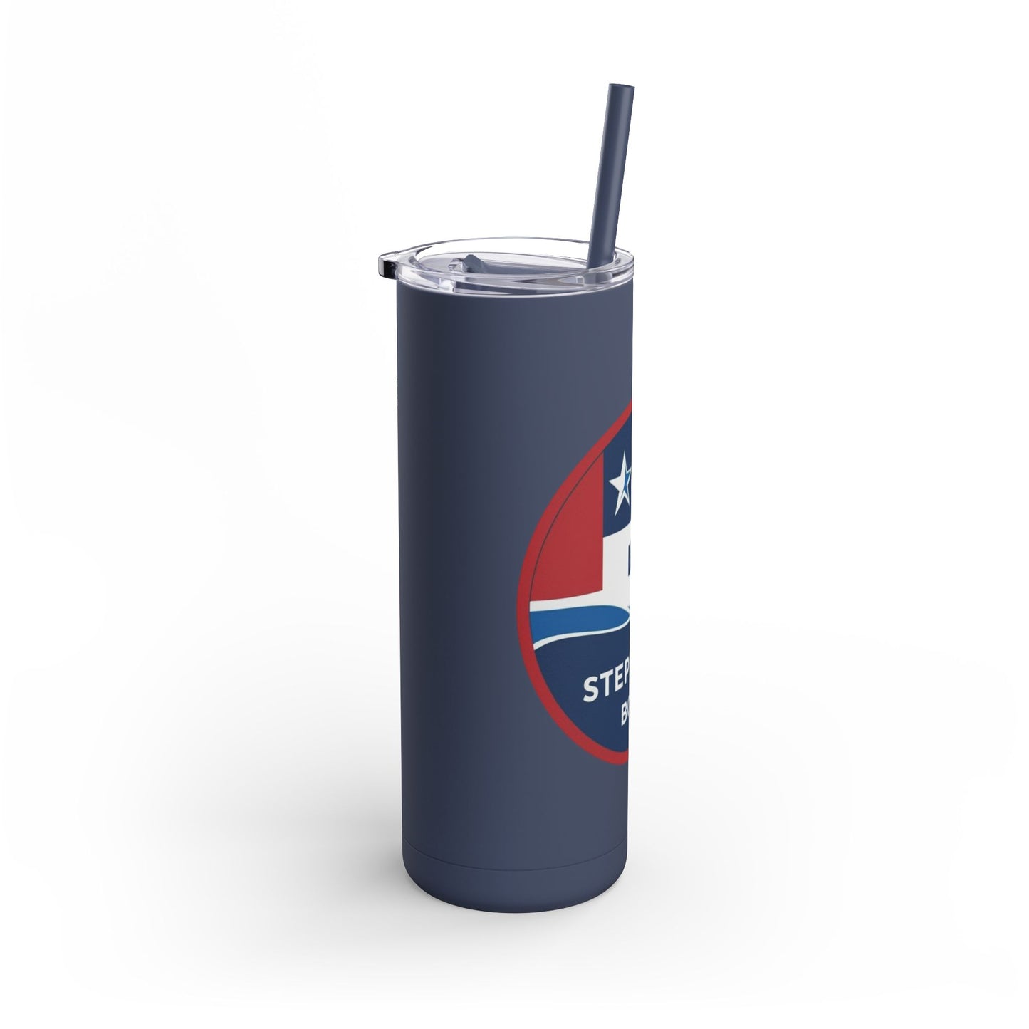 Personalized 20oz Skinny Tumbler with Texas Design - Custom Drinkware for Gifts